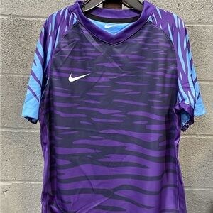 Nike Purple and Blue Athletic Shirt